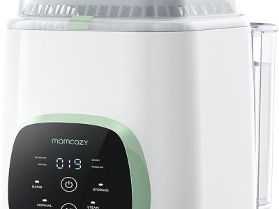 Momcozy KleanPal Pro All-in-One Bottle Washer, Sterilizer & Dryer – White